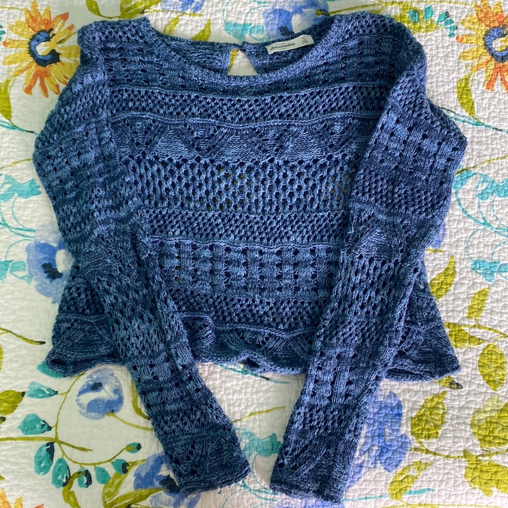 Girls Crochet Sweater